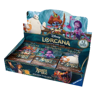 Azurite Sea Booster Box (image: Ravensburger (Disney Lorcana))