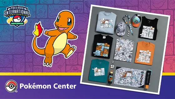 Pokémon Center store art for the 2026 North America International Championships