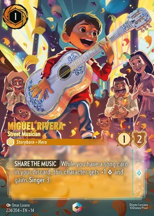 Enchanted Miguel Rivera, card 224