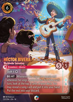 Enchanted Héctor Rivera, Worldwide Sensation, card 232