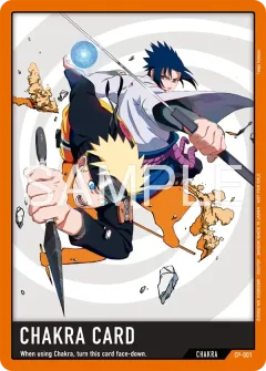 CP-001 Chakra Card, plain version, with no event logo