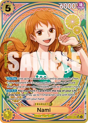 EB-03 Nami SP card