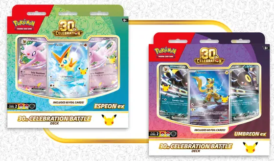 The 30th Celebration Battle Decks, Espeon ex and Umbreon ex