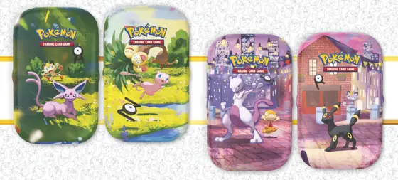 Four of the 30th Celebration Mini Tins
