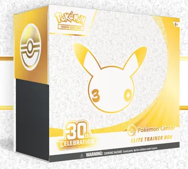 The 30th Celebration Pokémon Center Elite Trainer Box