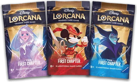 Disney Lorcana The First Chapter booster packs